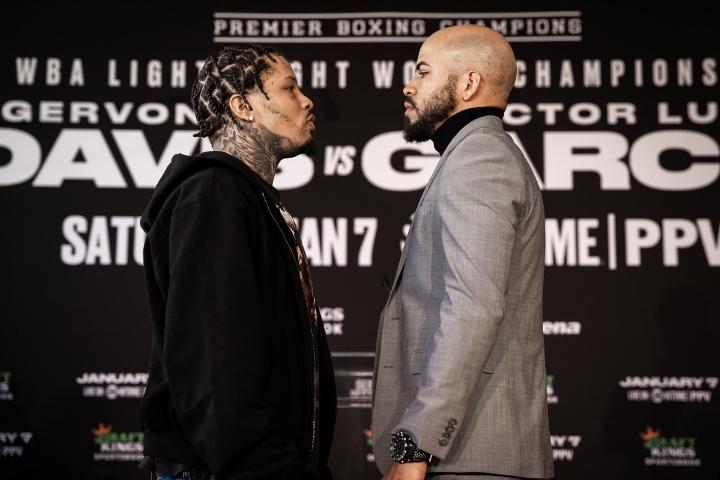 Photos: Gervonta Davis, Hector Luis Garcia - Face To Face at Presser